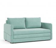 Диван прямой Слим велюр Бинго Мятный
